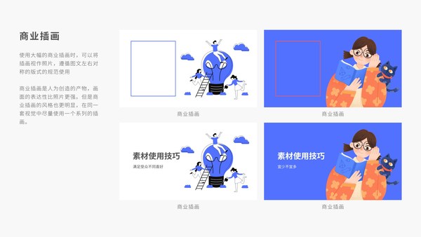 图（一）：Canva设计师示范如何使用商业插画