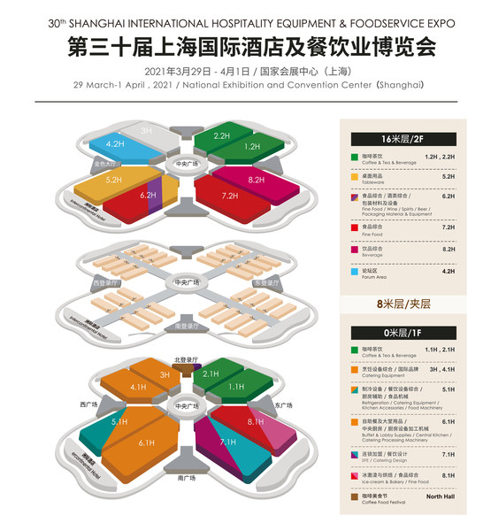 展馆示意图