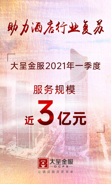 大呈金服2021年一季度服务规模近3亿元