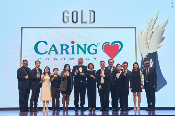 康宁药剂行荣获2024年度 Putra Aria Brand Awards 零售类别金奖，成功蝉联金奖荣耀