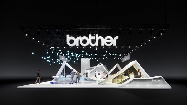 Brother第四届进博会展馆概念图