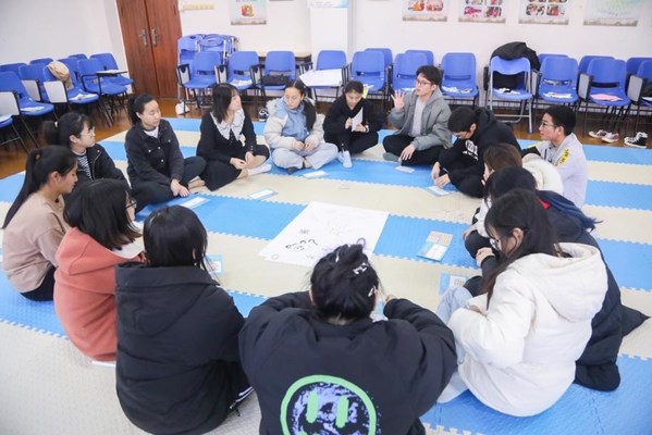 “AMORE能量青年”上海师范大学工作坊现场