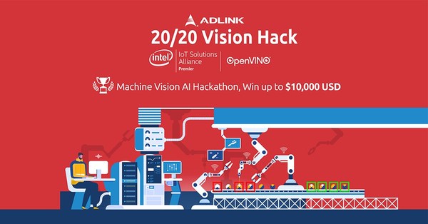 凌华科技携手英特尔合作赞助20/20编程马拉松（Hackathon）比赛