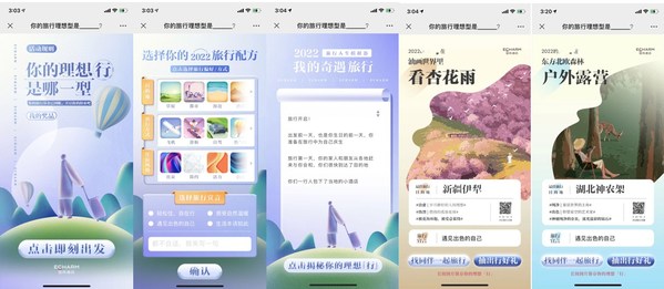 宜尚酒店《你的理想行，是哪一型》H5互动截图