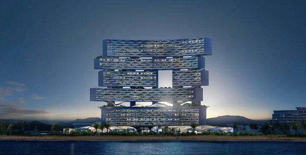 三亚海棠湾丽晶酒店 三亚海棠湾英迪格酒店 by Ole Scheeren ©Buro-OS