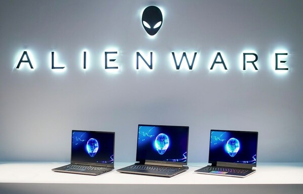 全新ALIENWARE外星人笔记本——ALIENWARE m16 R2、ALIENWARE m18 R2、ALIENWARE x16 R2（从左至右）